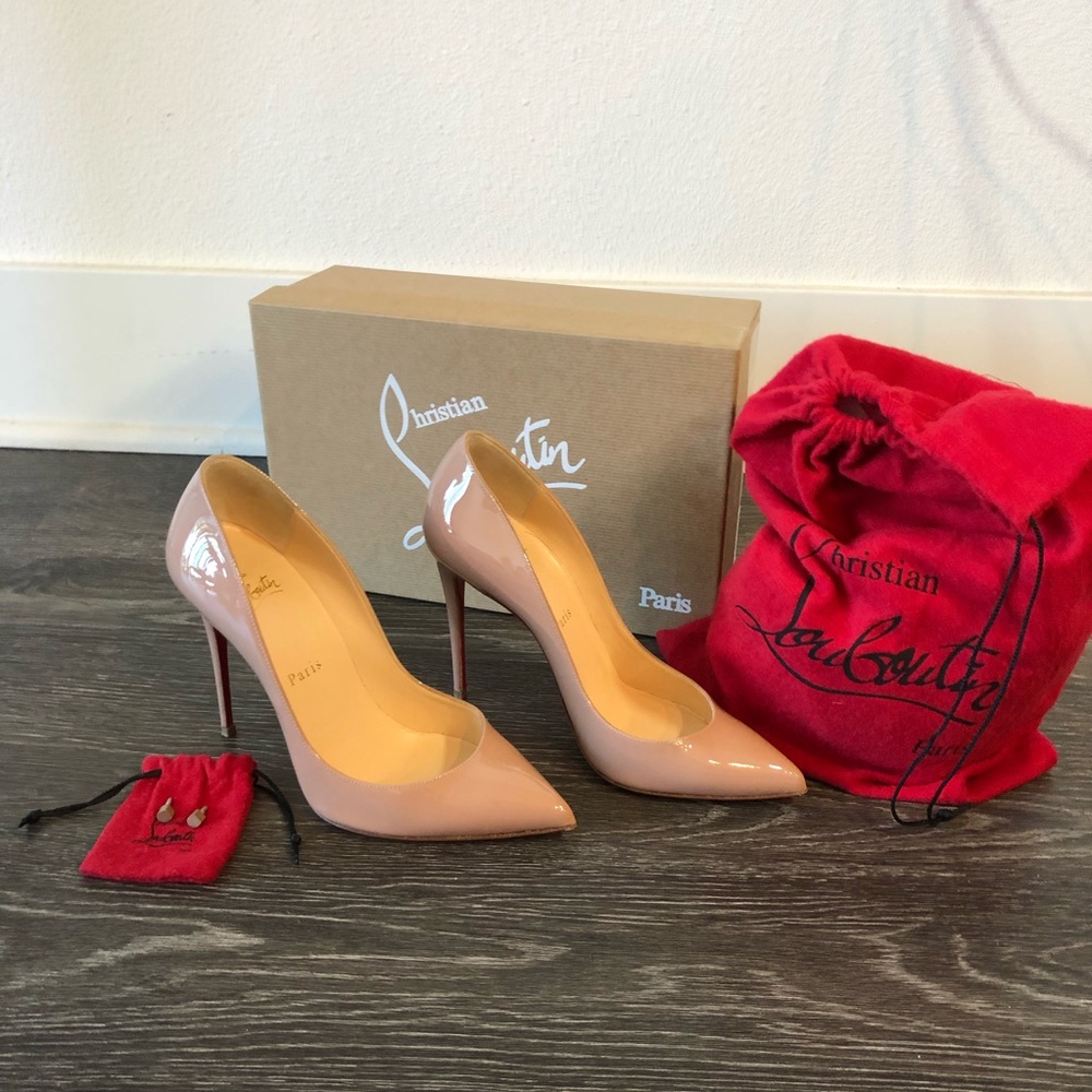 Christian Louboutin Pigalle Follies Nude - Picture 7 of 8